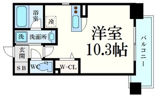 段原一丁目駅 徒歩3分 8階の物件間取画像